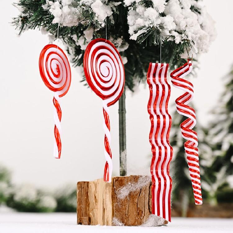 Reusable Candy Hanger Xmas Tree Hanging Props Home Wall for Windows Decorations