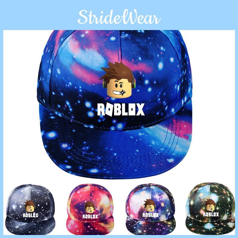 Game Roblox Starry Sky Baseball Cap Unisex Hip Hop Trucker Hat