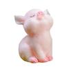 Desktop Resin Pig Model Figurine Sculpture DIY Craft Keychain Car Home Decor