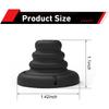 4PCS Car Door Shock Absorber Pads, Flexibility Silicone Cushion Pads, Self-Adhesive Side Door Protection Sticker, Car Slam Stopper Bumper Protector,