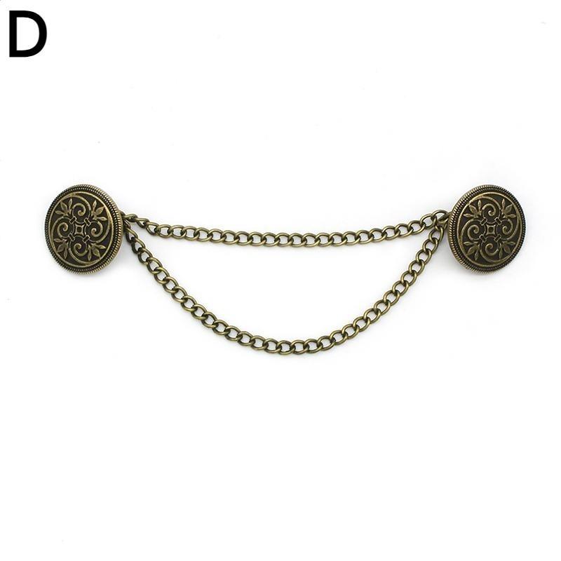 

Винтажная цветочная цепочка кардиган клипса леди ретро кисточка пряжки плащ воротник рубашки женщины брошь булавка ювелирные изделия D