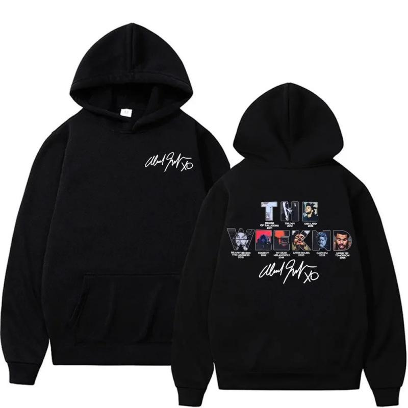 The Weeknd Hoodies Graphic Printed Sweatshirts Casual Long Sleeve Tops for Men Women