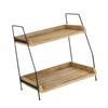 Coffee Station Organizer Condiment Storage Display Rack Kitchen Counter Shelf Countertop Stand for
