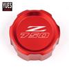 Moto Accessories CNC Rear Brake Fluid Cylinder Master Reservoir Cover Cap For KAWASAKI Z750 Z 750 2007 2008 2009 2010 2011 2012