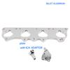 K24 style Head to KSWP S2000 Intake Manifold PLATE with Recirculation K24A ADAPTER FOR 00-09 Honda S2000 F20c/F22c