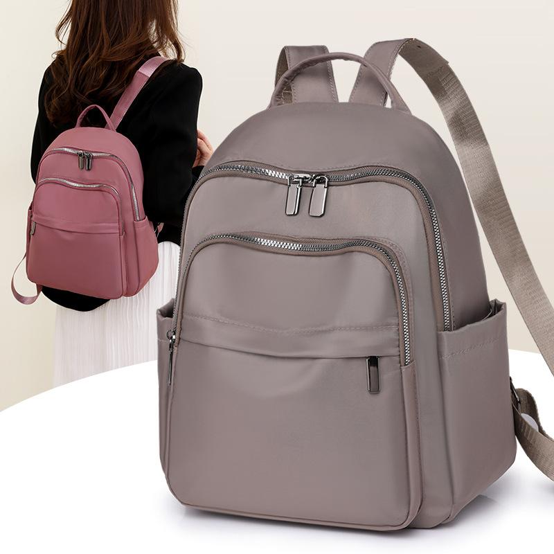 School Bag, Fashionable Women's Backpack, Simple Commuter Backpack, Casual Versatile Women's Bag, Student Backpack, In Stock Wholesale