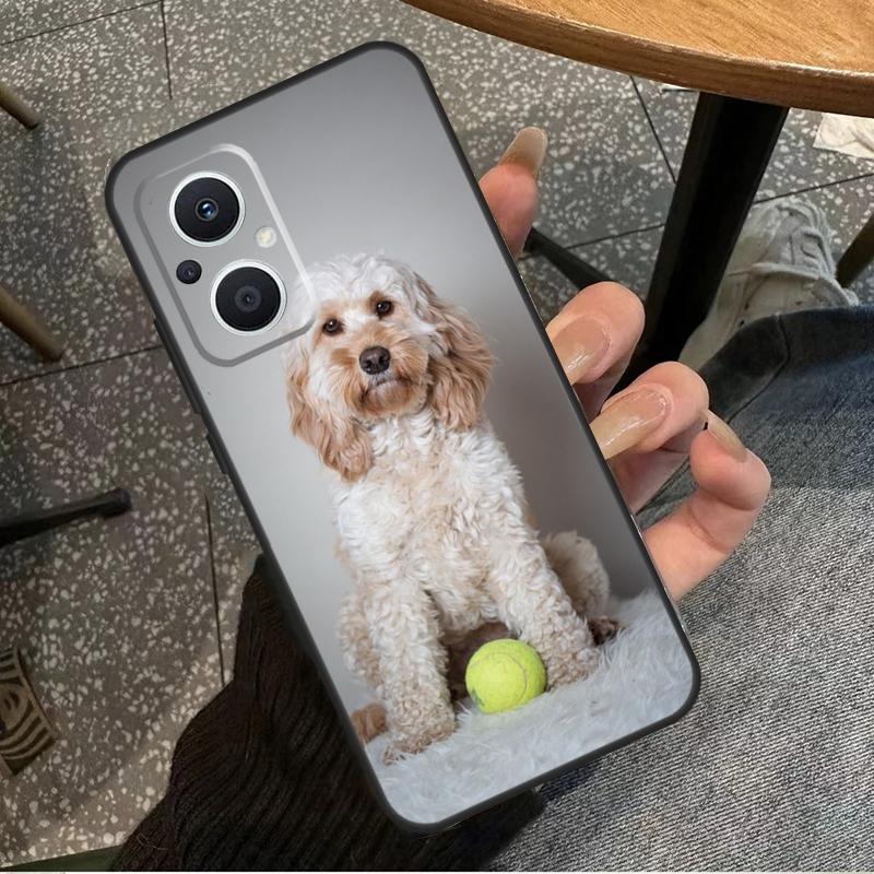 Cute Cockapoo Dog For OPPO Reno 10 11 12 13 14 Pro 7 8 Lite 8T 11F 12F 13F 14F OPPO Find X8 X9 X5 X6 Pro Case
