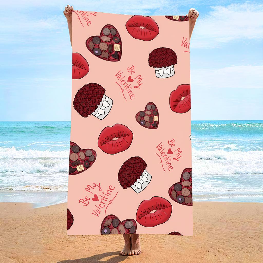 Microfiber Beach Towel Printed Beach Towel Absorbent Beach Towel 2026