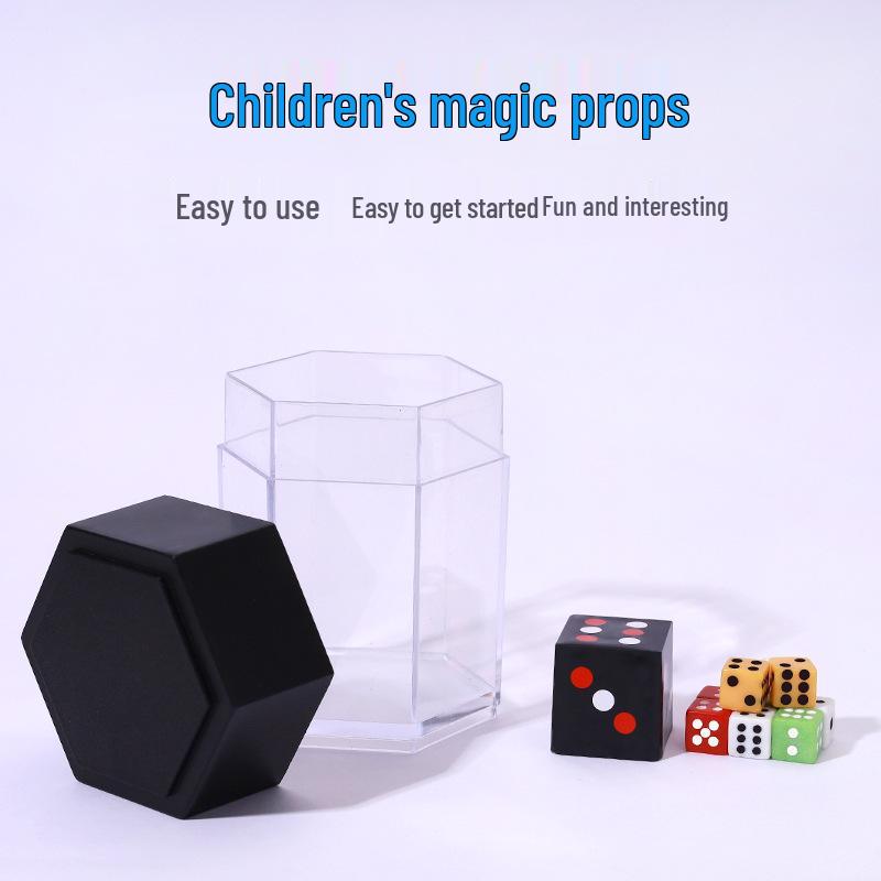 Exploding Dice: Colorful Children's Magic Props for Talent Shows