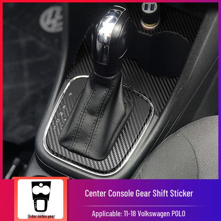 Anti-Scratch Sticker for 2011-2018 VW Polo Center Console Interior