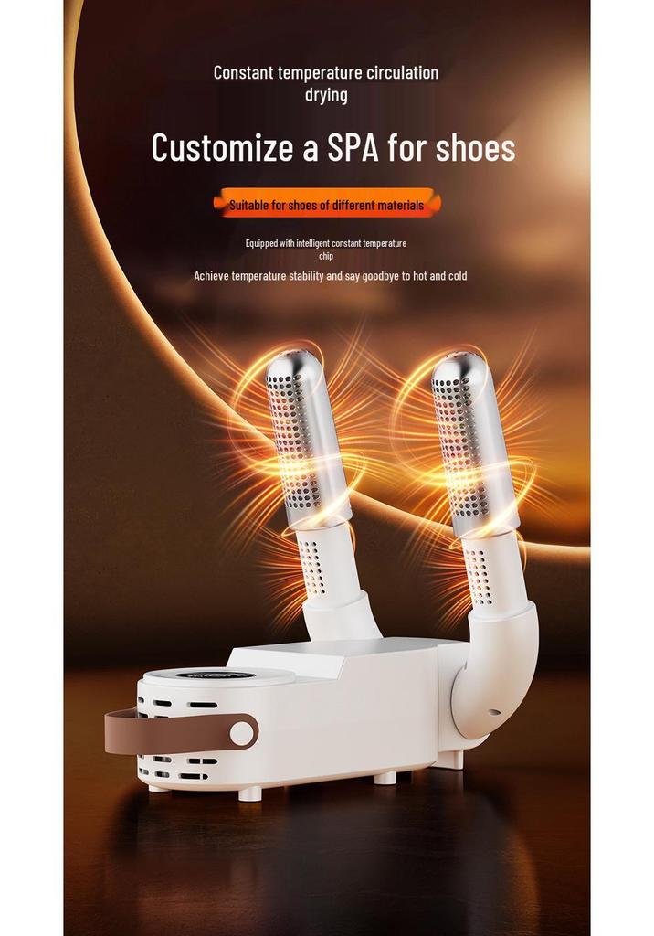 Portable Shoe Dryer: Compact, Foldable Device for Drying and Warming Shoes. Ideal for Students and Winter Use.
