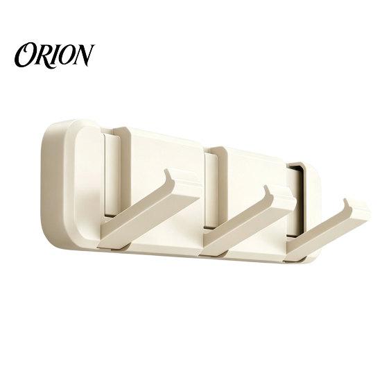 No Drill Wall Hooks Over The Door Hanger Hooks, Foldable Drilling Adhesive Coat Rack, Invisible Space Saving Organizer, for Coats Bags Towels Scarves