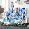 1pc Haaland11 Blanket, Gift, for Men and Women, Soft Blanket, Good for Sofa Bed Couch Travel, Lightweight Flannel Blanket