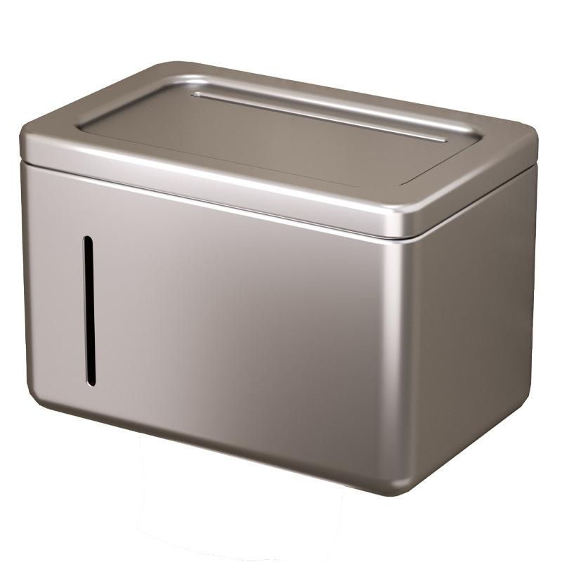 Toilet paper holder wall mounted waterproof roll paper holder toilet paper towel drawer storage rack bathroom accessories