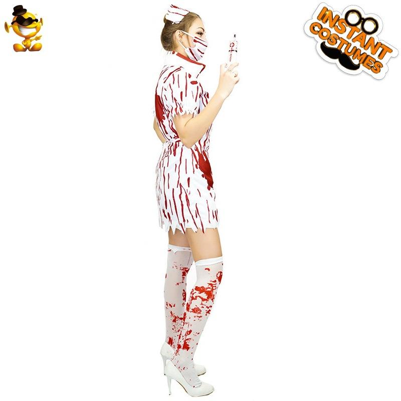 Halloween Masquerade Ball Stage Dress Dress Party Dress Cosplay Adult Nurse Female Zombie Dress