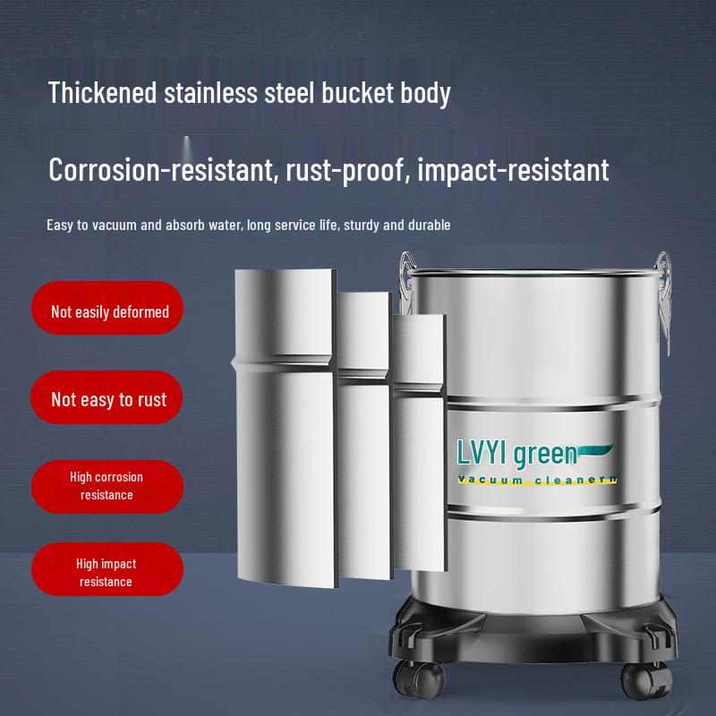 High-Power Industrial Vacuum Cleaner for Household, Car, and Commercial Use