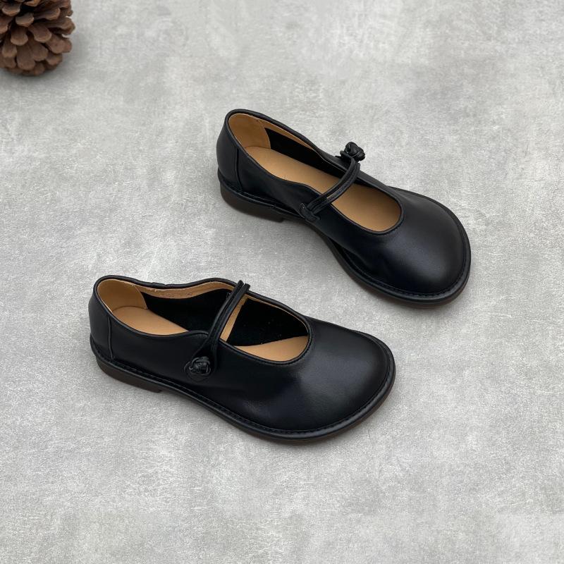 New Lightweight and High-end Women's Shoes, Versatile and Fashionable Soft Leather Shoes