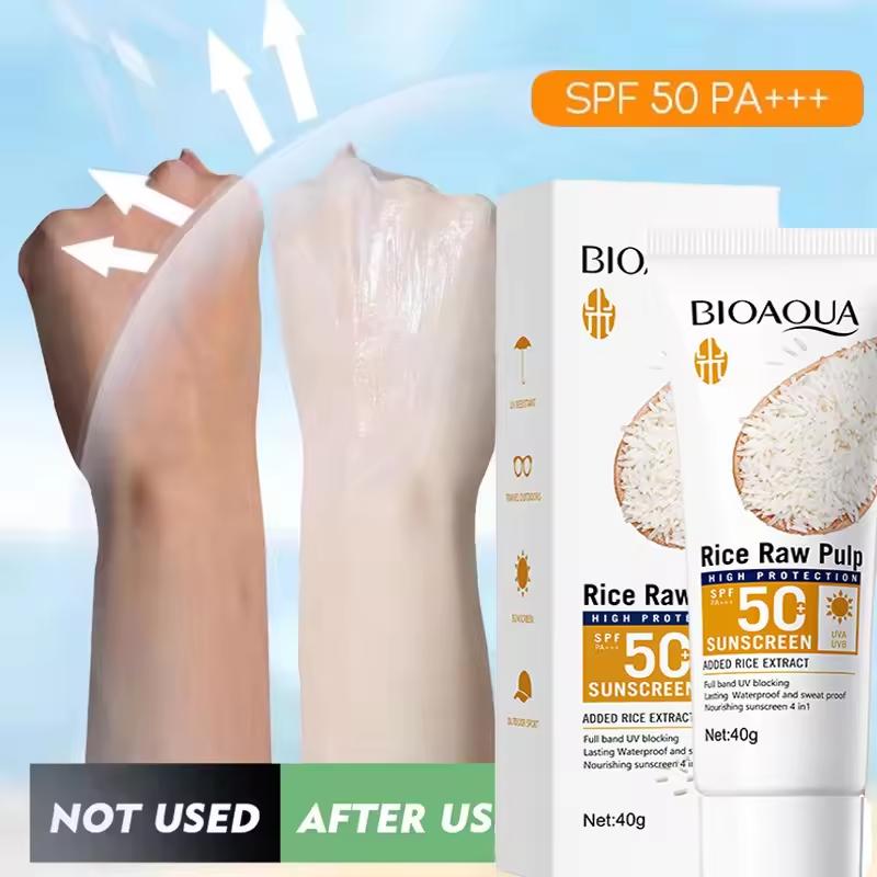 Gezichtszonnebrandcrème SPF 50+ Lichaamsbeschermer Zonnemelk Langdurig Niet-Vettig Voorkomt Zonnebrand UV-Bescherming Zon Zonnebrandcrème