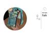 Cross-Border Chinese Style Qipao: Sexy Printed Frog Button Slit Midi Dress for Summer Banquet