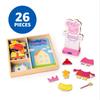 Peppa Pig Magnetic Wood Dress Up Puzzle (25 Piece)