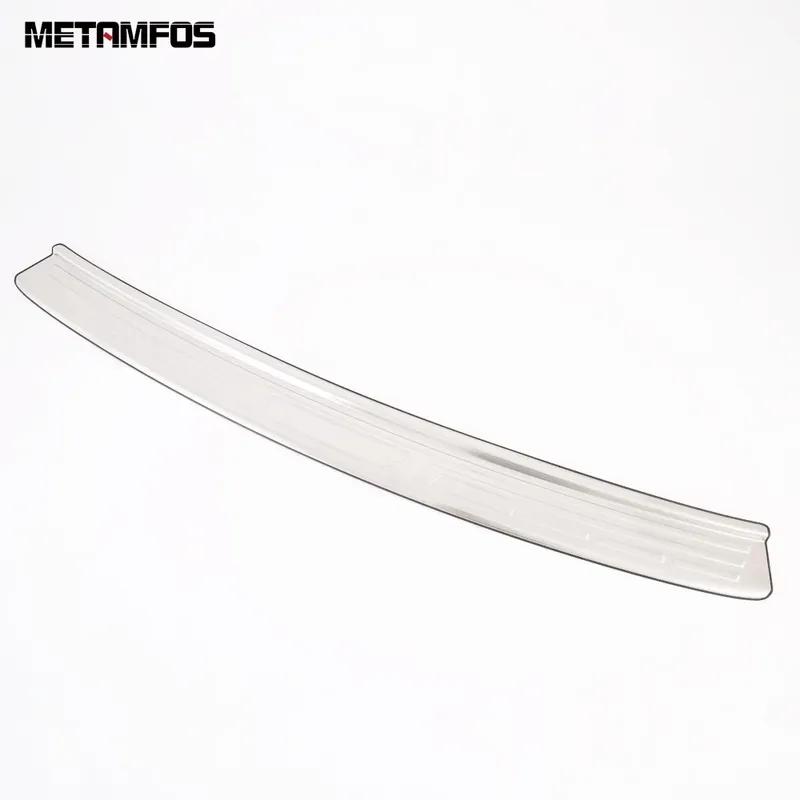 Car Accessories For Hyundai Sonata Exterior Rear Trunk Bumper Foot Plate Tail Door Sill Scuff Guard Plate
