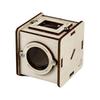 Wooden Waist-Level Viewfinder for Optical Experimentation: Science Teaching Aid for Reflection and Projection