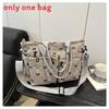 Minimalist Womens Tote Bag With Corduroy Material For Daily Commuting And Fashion Style