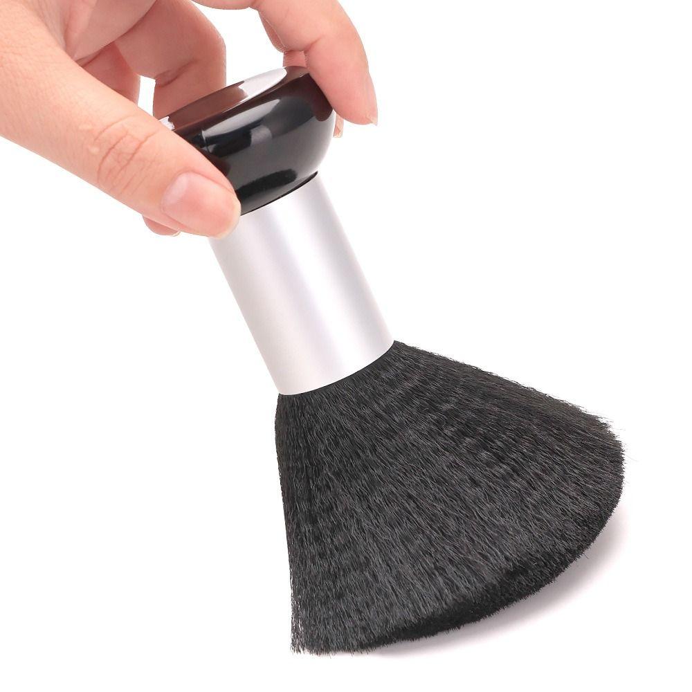Wooden Handle Salon Brush Soft Brush Hair Cleaning Brush Fashion Barber Brush  Home Use