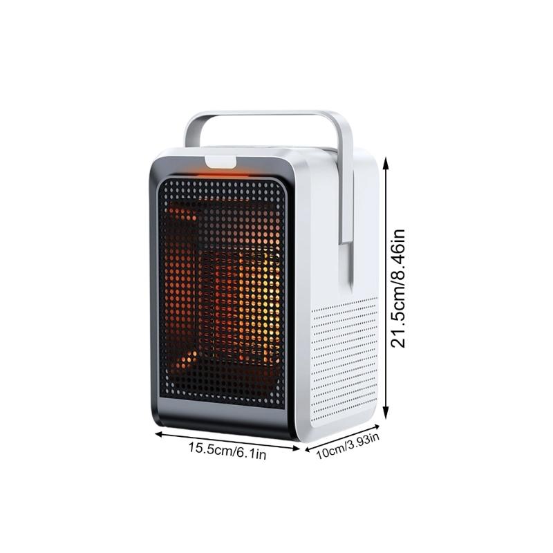  220V Electric Heater Warm Blower Portable Desktop Household Heating Stove Radiator Warmer Machine for Winter Home