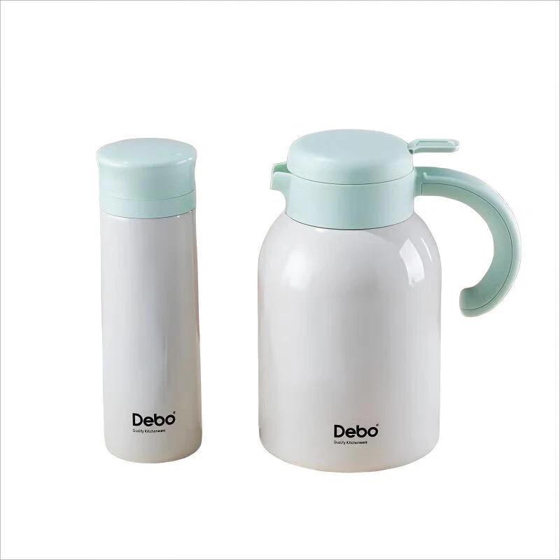 DePoli Rheins Stainless Steel Cup and Pot Set