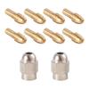 10Pcs Brass Collet for Replacement 4485 Change Rotary Drill Tool Set