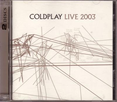 CD COLDPLAY  Live 2003 7243599014 Capitol 2003 Canada Rock Used