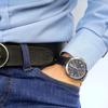 TISSOT PRC 200 Quartz Movement Men's Watches Watch 42mm Blue Dial Stainless Steel Case Leather Strap T055.417.16.047.00
