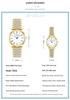 Sanda Trendy Diamond Roman Numeral Couple Watches - Steel Band, Waterproof Women's Wristwatch