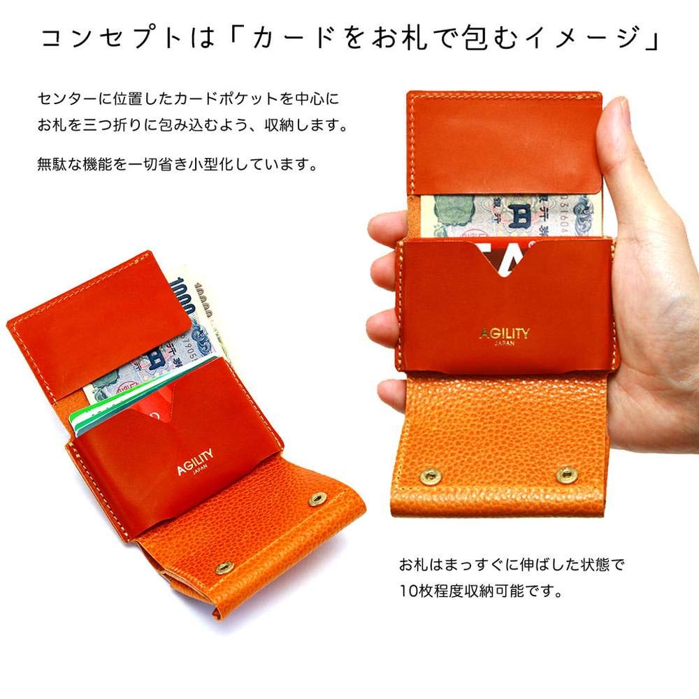 Agility Affa Nano WalletRoloma [Mini Wallet, Tri-fold Wallet, Compact Wallet] Turquoise (9141) 