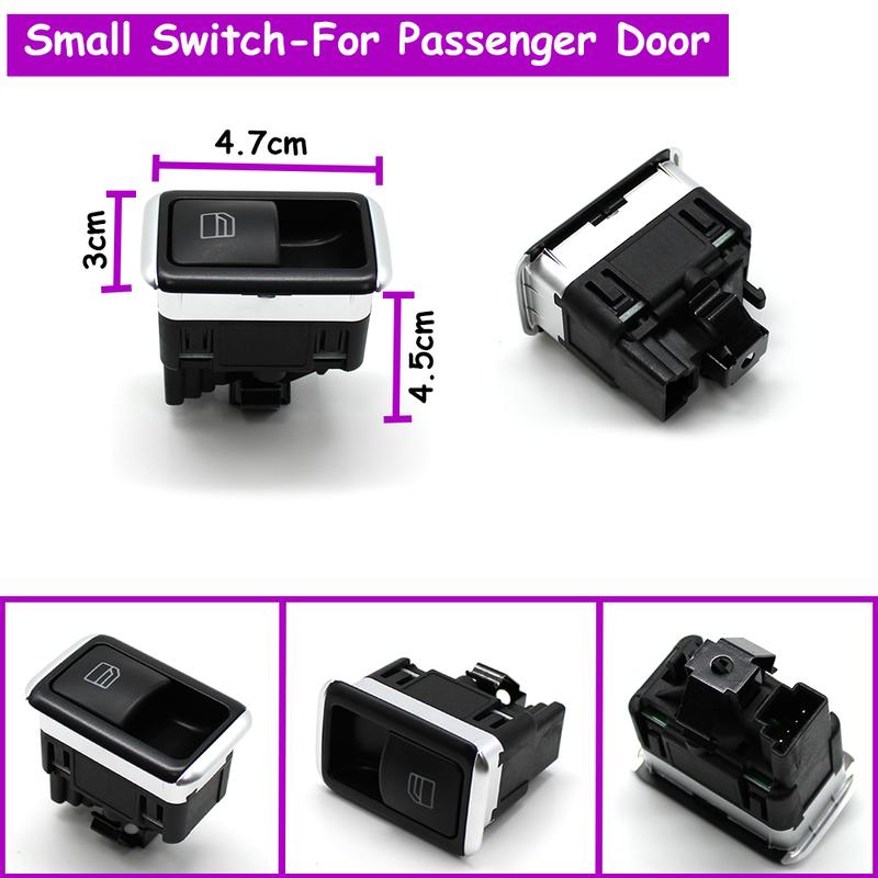 W176 W166 W292 W117 W156 Master Window Lifter Switch Small Switch Cup holder temperature control switch For BENZ GL ML GLE GLS
