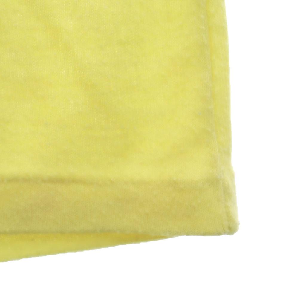 VINTAGE 80s Short sleeve T-shirt yellow Single stitch Men's Used