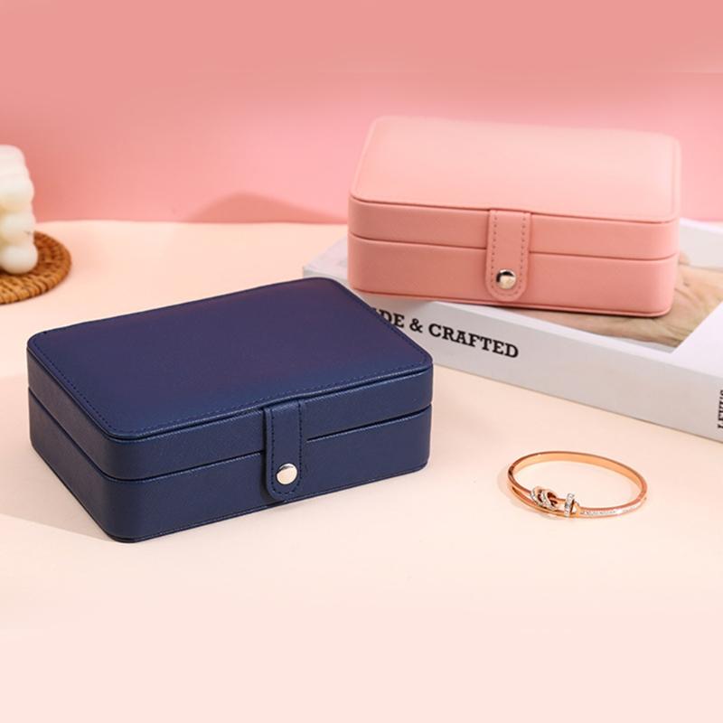 Elegant Jewelry Storage for Case for Earring Gift for Women On Valentine's Day Mother's Day Double Layer Jewelry Organiz