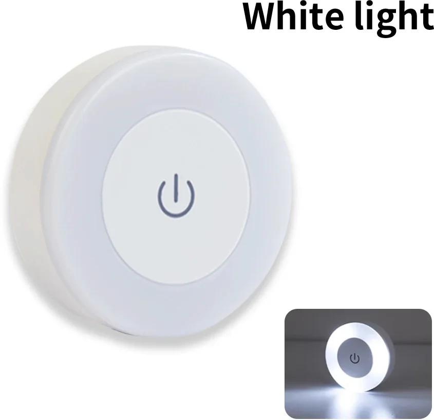 Rechargeable LED Night Light Wireless Touch Sensor Wall Lamp Color Dimmable For Bedroom Cabinet Staircase Bathroom Lighting