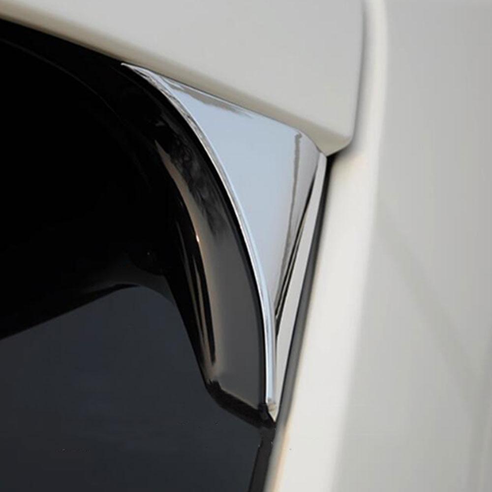 Per Nissan Qashqai J11 2014 2015 2016 2017 2018 Copertura Spoiler Portellone Posteriore Finitura Triangolare Decorazione Adesiva 2 Pezzi