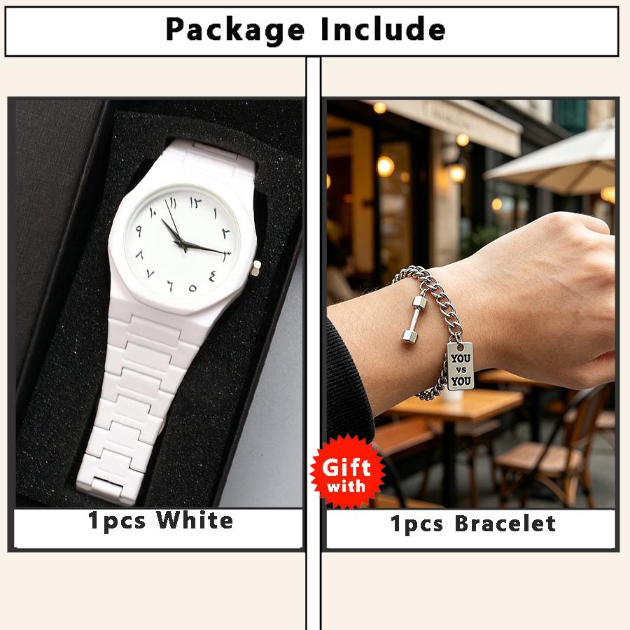New Men Watches Modern Simple Creative Sports and Leisure Watch Creative Design Waterproof Quartz Movement Energy Watches G