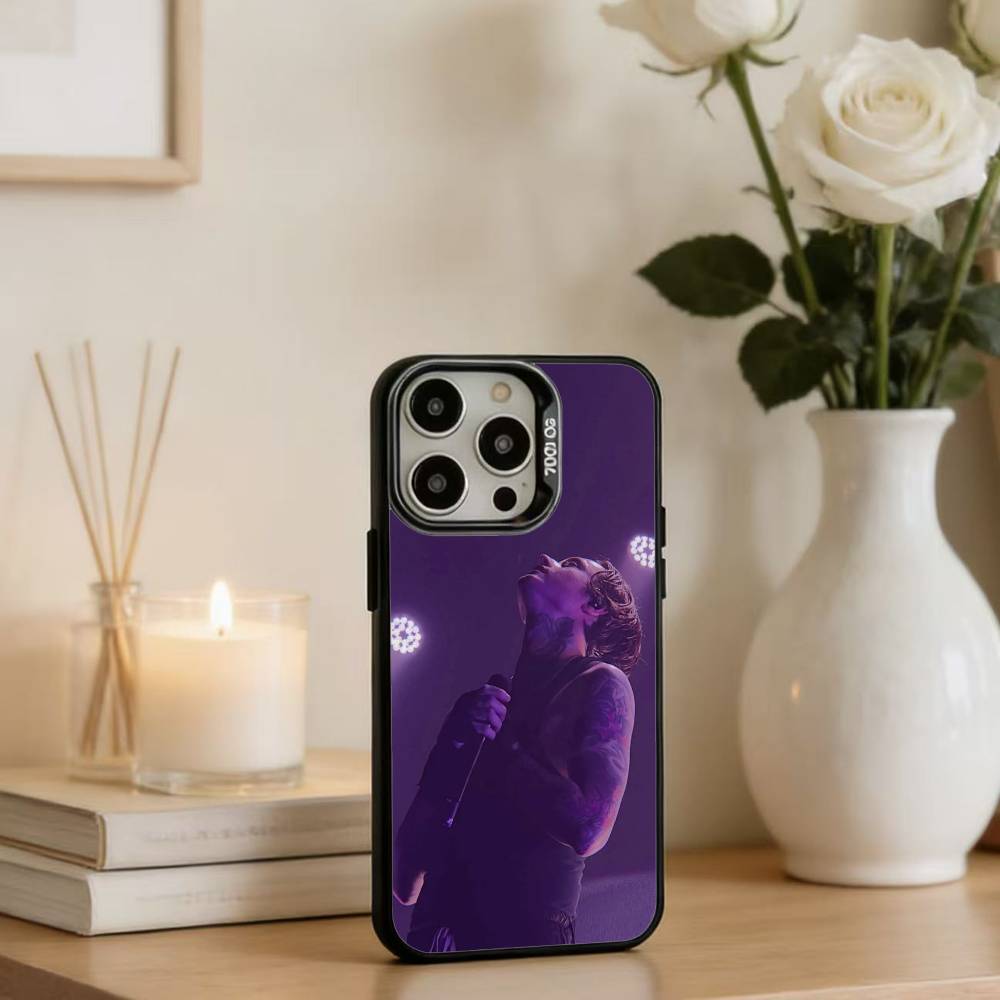 B-Bad O-Omens N-Noah Phone Case For iPhone17, 16,15,14,13,12 Pro Max Black Candy Matte Shockproof Cover
