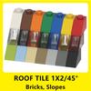 150PCS ROOF TILE 1x2x4 5° Compatible 3040 Bricks, Slopes Self-Locking Bricks Building Blocks Toys Accessories