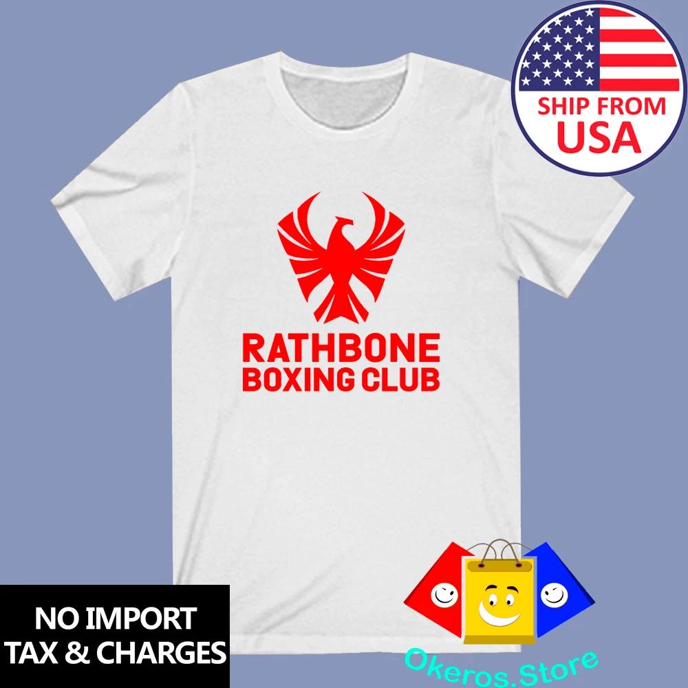 Rathbone Boxing Ring Club Men s White Size S to 5XL S