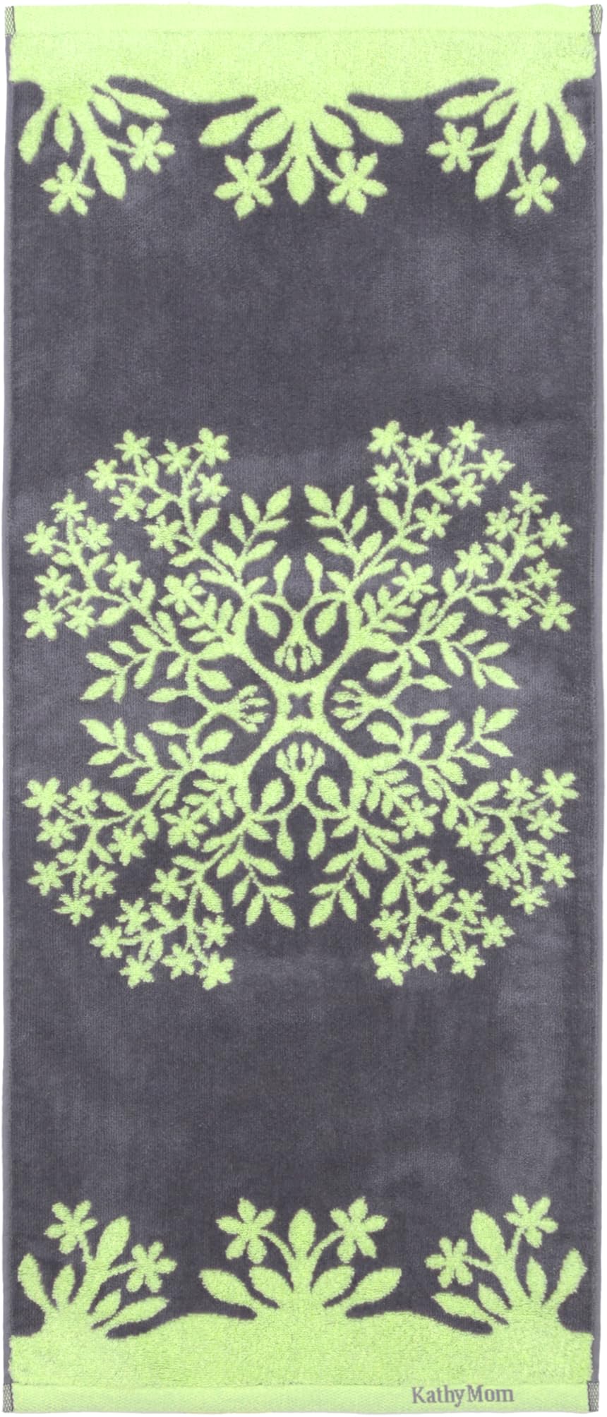 

Mum Island 86101508 Полотенце для лица для гавайского квилта Hale Hawaii 34 см шириной х 80 см длиной [Кэти Стайл] Женщины, Узор, Серия, 86101508A, Плюмерия, Серый,