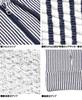 One Colors Men's Zip-Up Seersucker Stretch Summer Jacket, Short/Long Sleeve Hoodie, Size 5L, Striped (Long Sleeve)