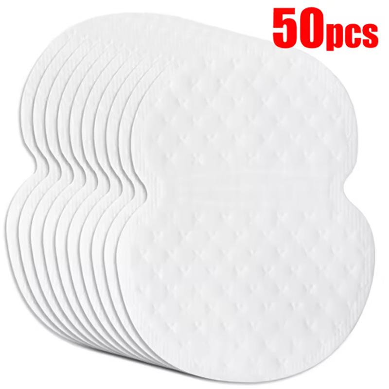 10/100Pcs Disposable Underarm Armpit Sweat Pads Sweat-absorbing Patch Summer Deodorants Non-woven Pads Breathable Ultra-thin