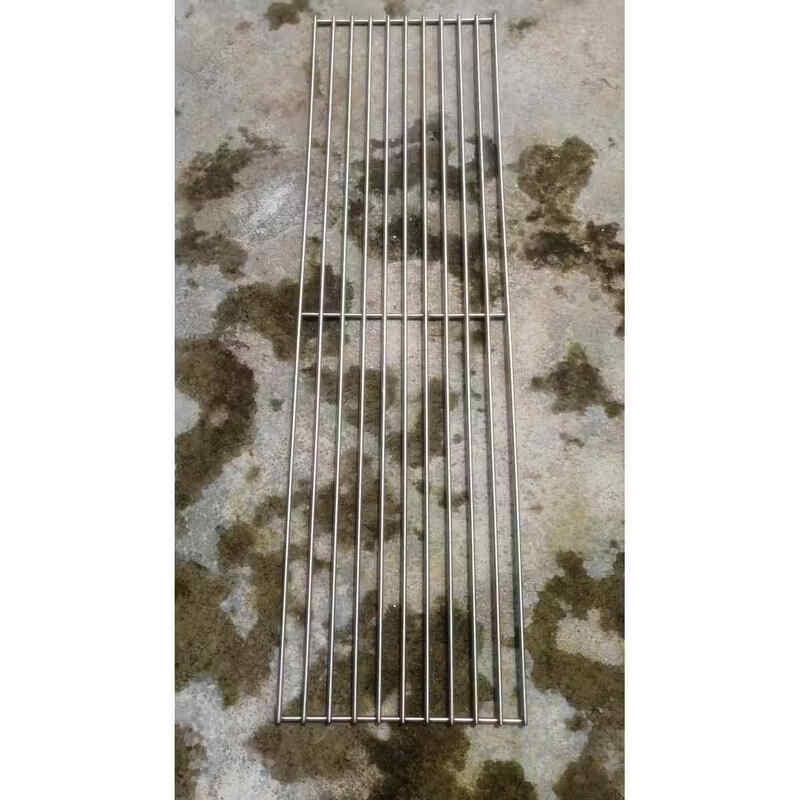 Stainless Steel Rectangular BBQ Grill Net with Legs