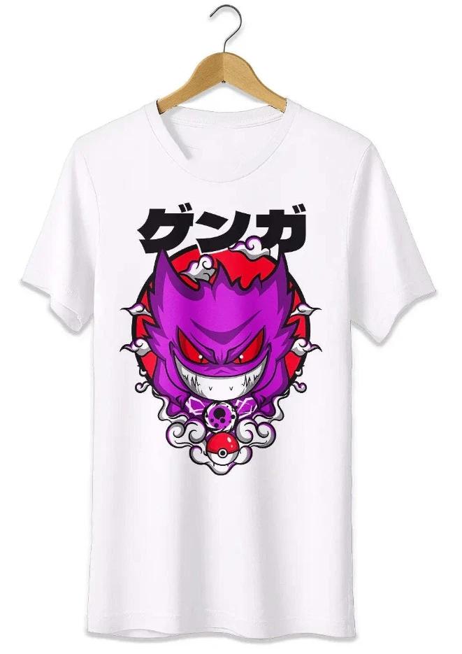 

Pokemon Fan Art T Shirt Gengar T Shirt Unisex Cosplay Boys M