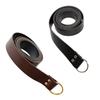 Retro Leather Belt Medieval Belt Vegvisir Knight Waistband PU Leather ORing Belt